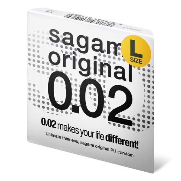 Sagami Original 0,02 L - óvszer - 58mm (1db)