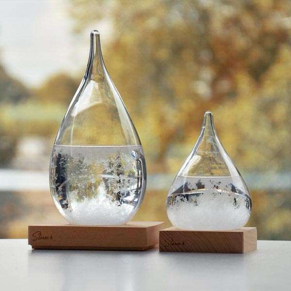 Storm Glass időjárás előjelző nagy csepp