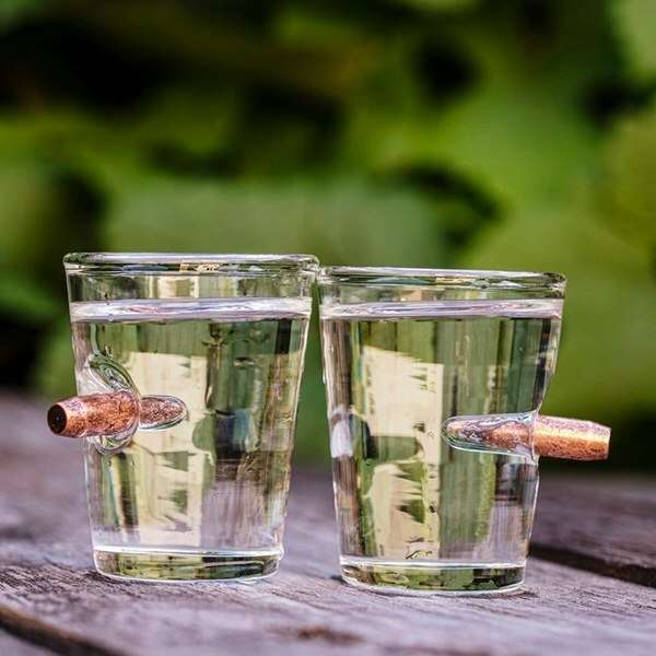 Golyóálló feles pohár (2 darab)