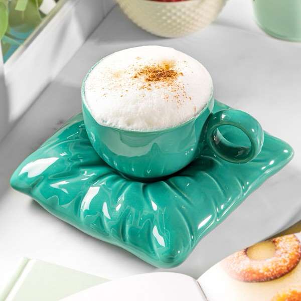 Királyi csésze - türkiz