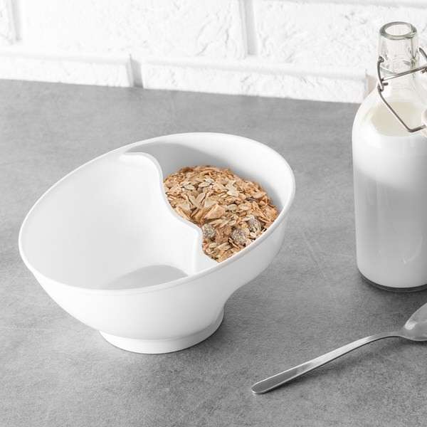 Kétrekeszes gabonatál