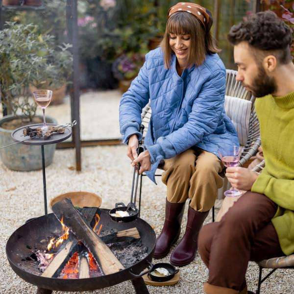 Kerti tűzrakó hely 60 cm