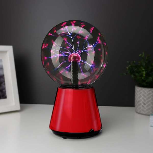 Plazmagömb LED talppal