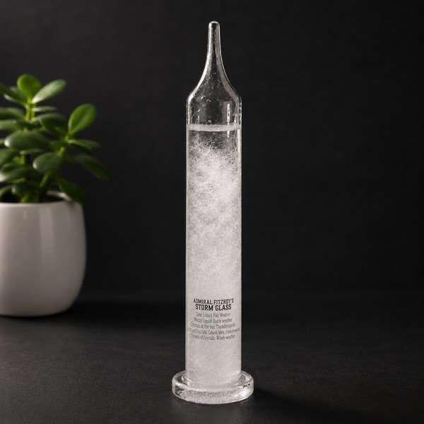 Storm Glass barométer