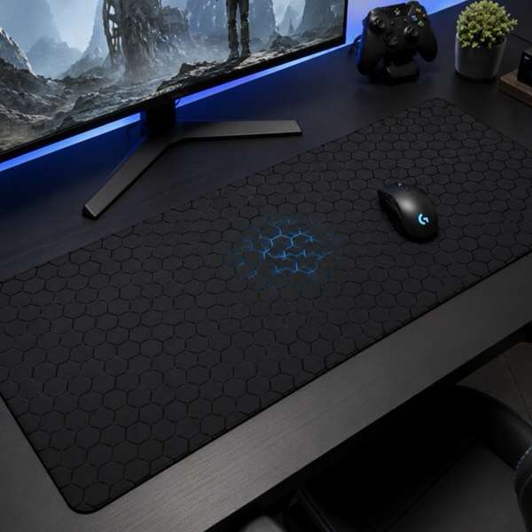 Dunmoon nagy gamer egér- és billentyűzetpad