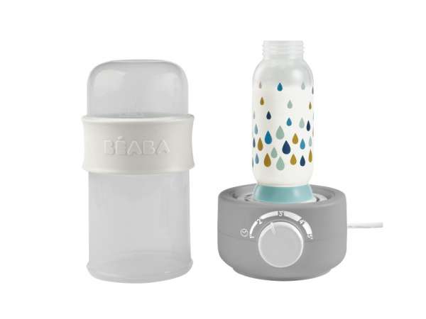 Beaba Babymilk Second cumisüveg-melegítő szürke