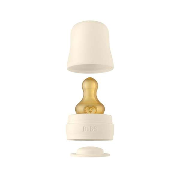 BIBS Baby Bottle cumisüveg-kiegészítő szett - Ivory