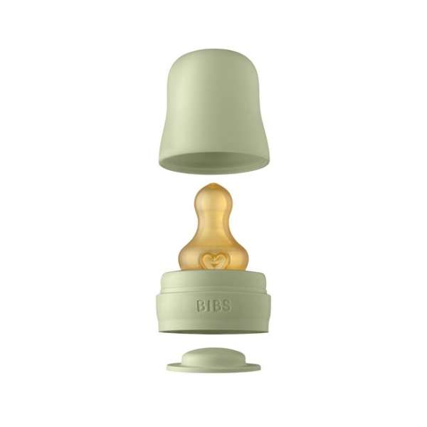 BIBS Baby Bottle cumisüveg-kiegészítő szett - Sage