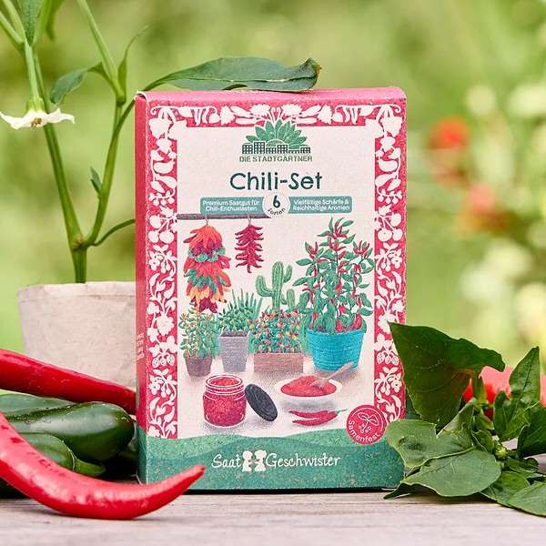 BIO chili vetőmagkészlet (6 féle)