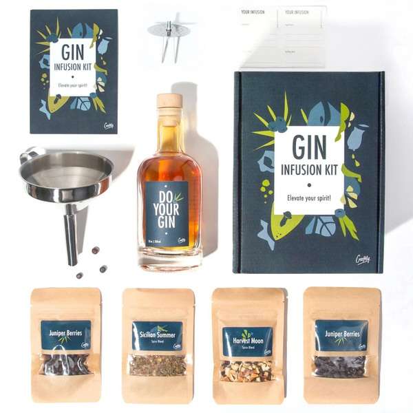 Készlet saját ízesített gin készítéséhez