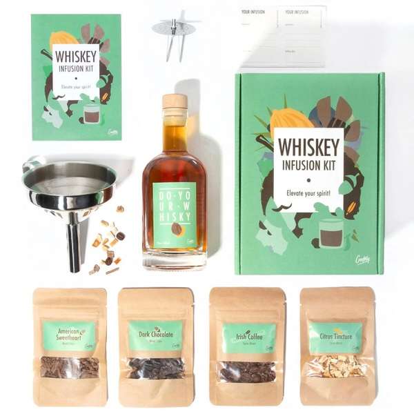 Készlet saját ízesített whisky készítéséhez