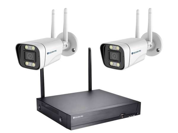 Securia Pro WIFI kamerarendszer WIFI2CHV5S-W Felvétel: 2 TB merevlemez