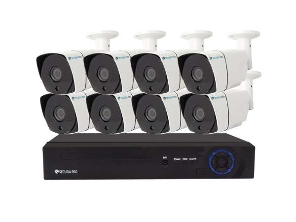 Securia Pro AHD kamerarendszer AHD8CHV5S-W