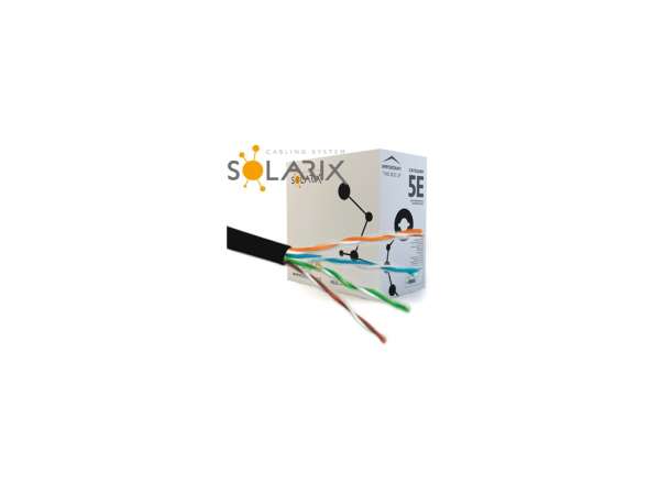 Securia Pro Solarix FTP Cat5e sodrott érpár kábel, 305 m, PE kültéri kivitel