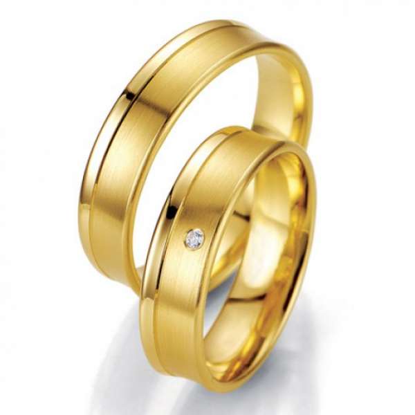 BREUNING arany karikagyűrűk  karikagyűrű BR48/07027YG+BR48/07028YG