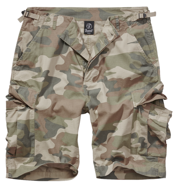 Brandit BDU Ripstop rövidnadrág, light woodland