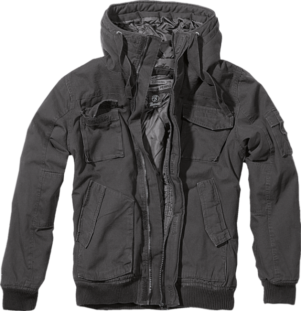 Brandit Bronx téli kabát, fekete