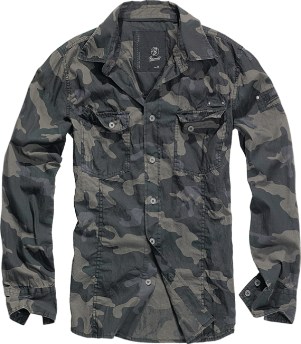 Brandit Slimfit ing, sötétkamó