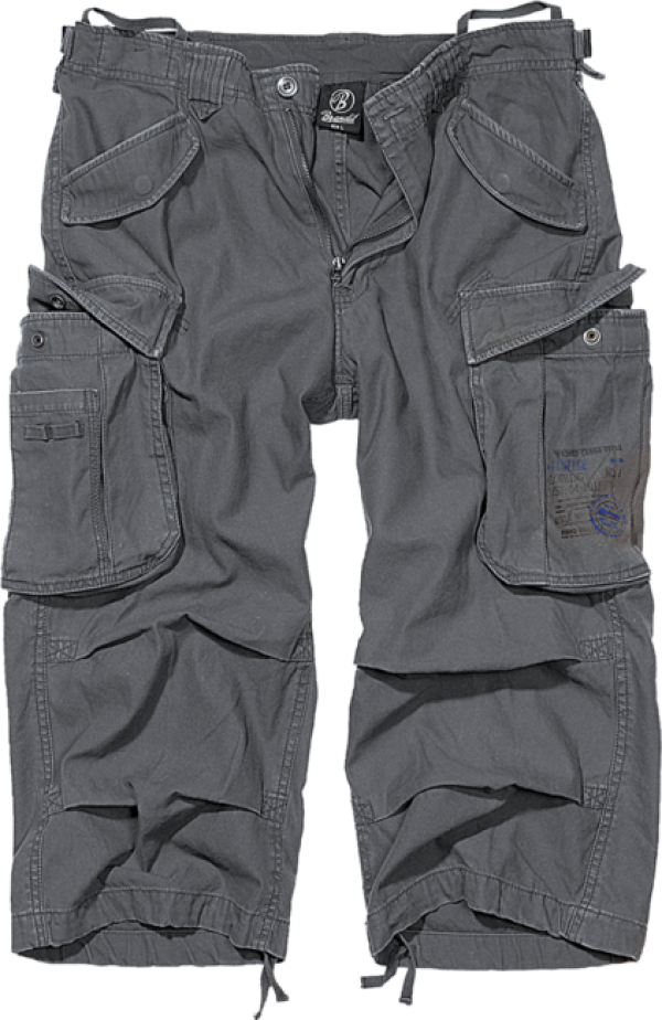 Brandit Vintage Industry 3/4 rövidnadrág, antracit