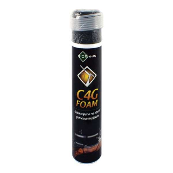For outdoori C4G FOAM fegyvertisztító hab indikátorral, 200 ml