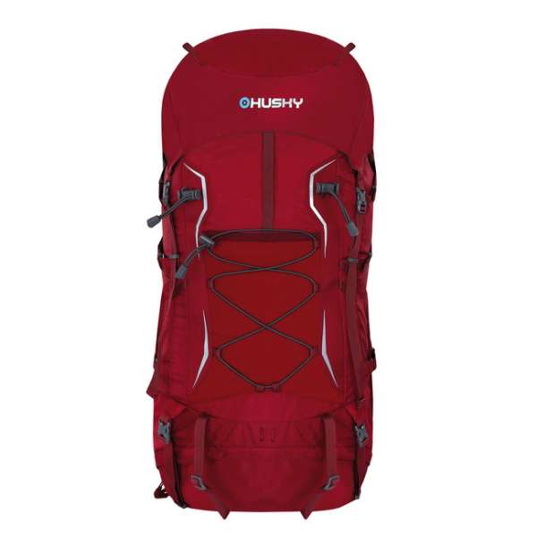 Husky hátizsák Ultralight Ribon 60l - bordó