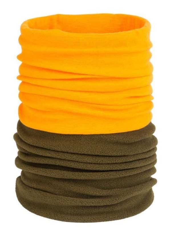 M-Tramp sál, narancssárga-olívzöld