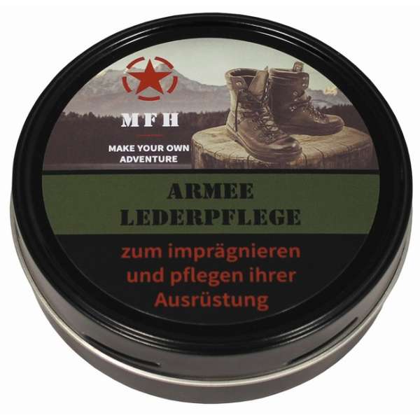 MFH Army cipőkrém fekete 150 ml