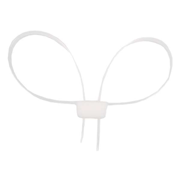 MFH műanyag bilincs egyszer használatos 700x12mm fehér