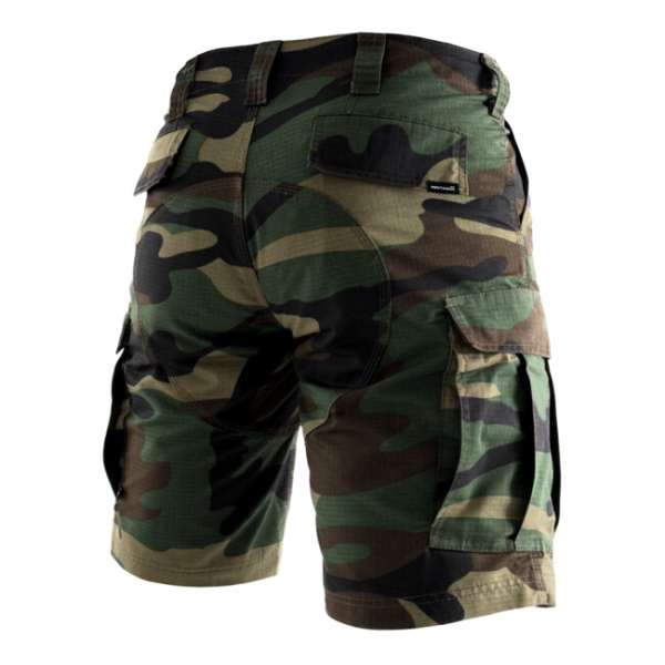 Pentagon BDU férfi rövidnadrág 2.0 Rip Stop, woodland