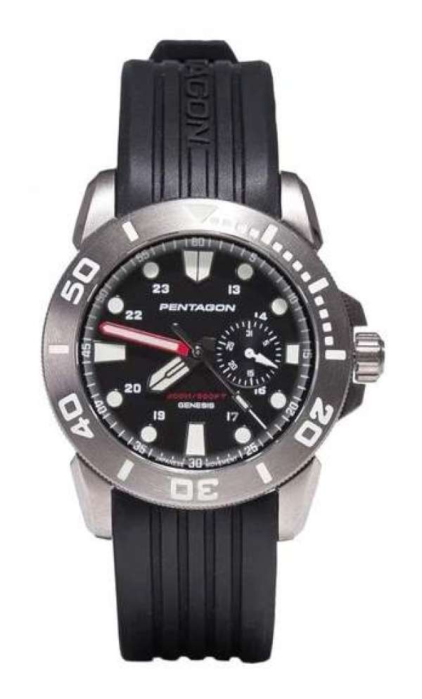 Pentagon karóra GENESIS - ezüst