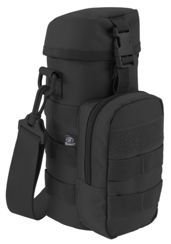 Brandit Molle palackhüvely tasakkal II, fekete