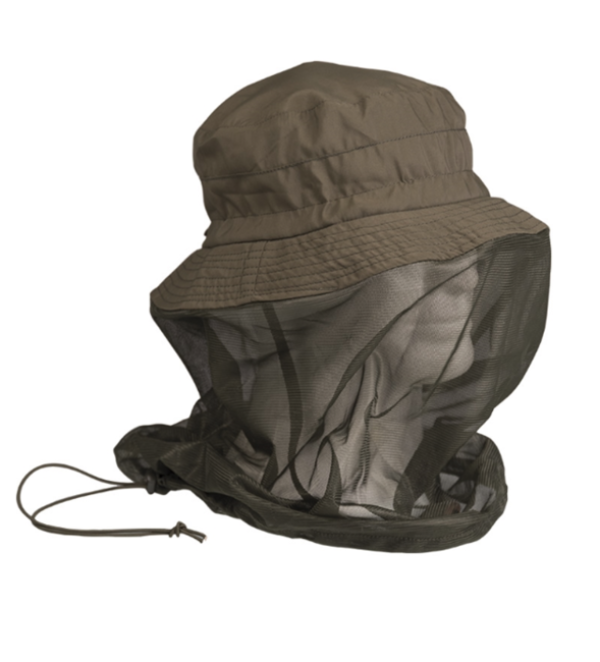 Mil-tec kalap szúnyoghálóval, olivazöld