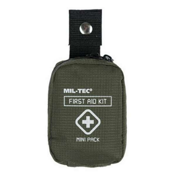 Mil-Tec mini elsősegélykészlet, olívzöld