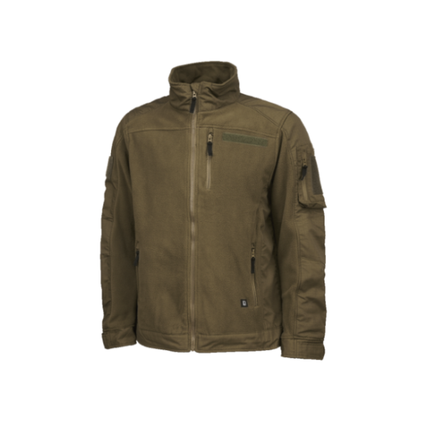 Brandit fleece dzseki Fleecejacket Ripstop olivazöld