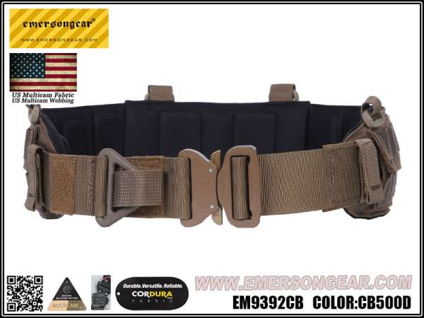Emersongear kobra taktikai öv, coyote, M