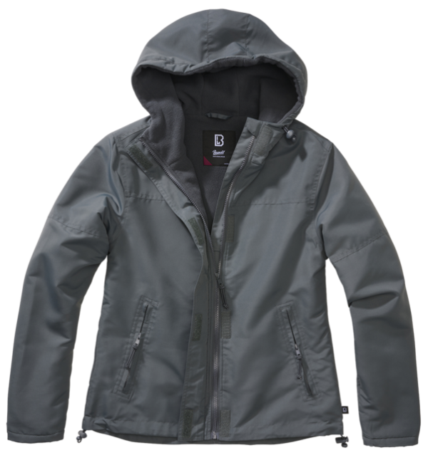 Brandit Windbreaker Frontzip női viharkabát, anthracite