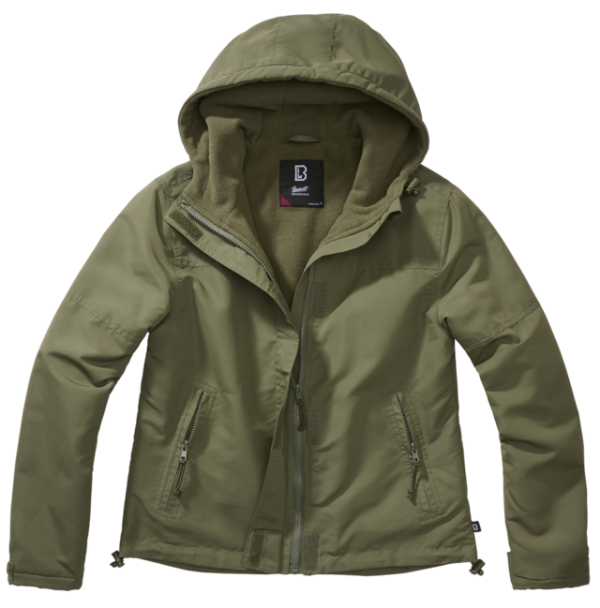 Brandit Windbreaker Frontzip női viharkabát, olivazöld