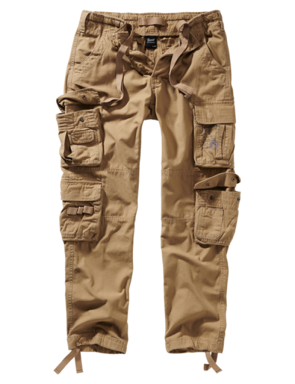 Brandit Pure slim fit nadrág, bézs