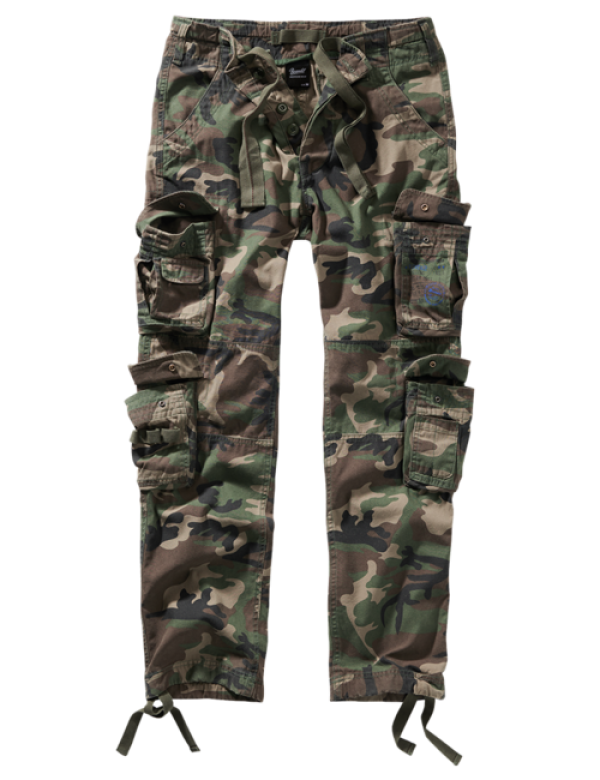 Brandit Pure slim fit nadrág, woodland