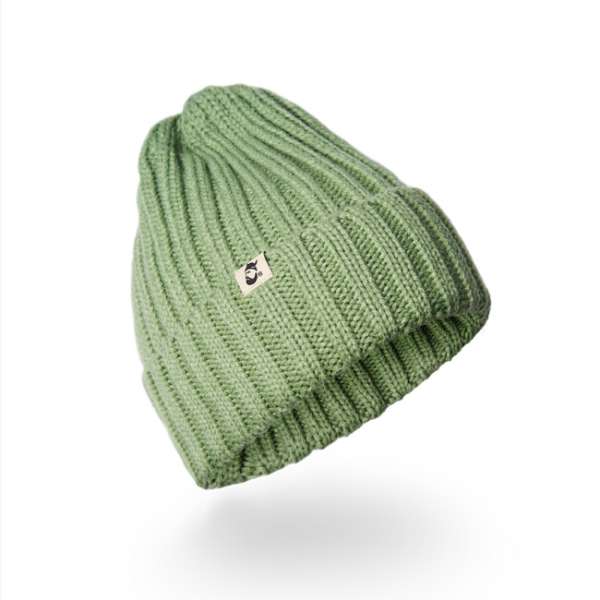 WARAGOD Vallborg kötött sapka, zöld