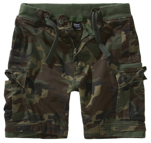 Brandit Packham Vintage rövidnadrág, woodland