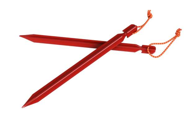 Husky Dural könnyűsúlyú sátorrudak, piros