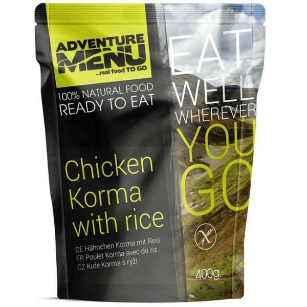 Adventure Menu Csirke Korma rizzsel 400g