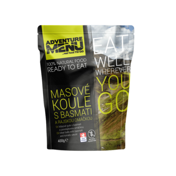 Adventure Menü Rizses húsgolyók paradicsom mártásban 400g