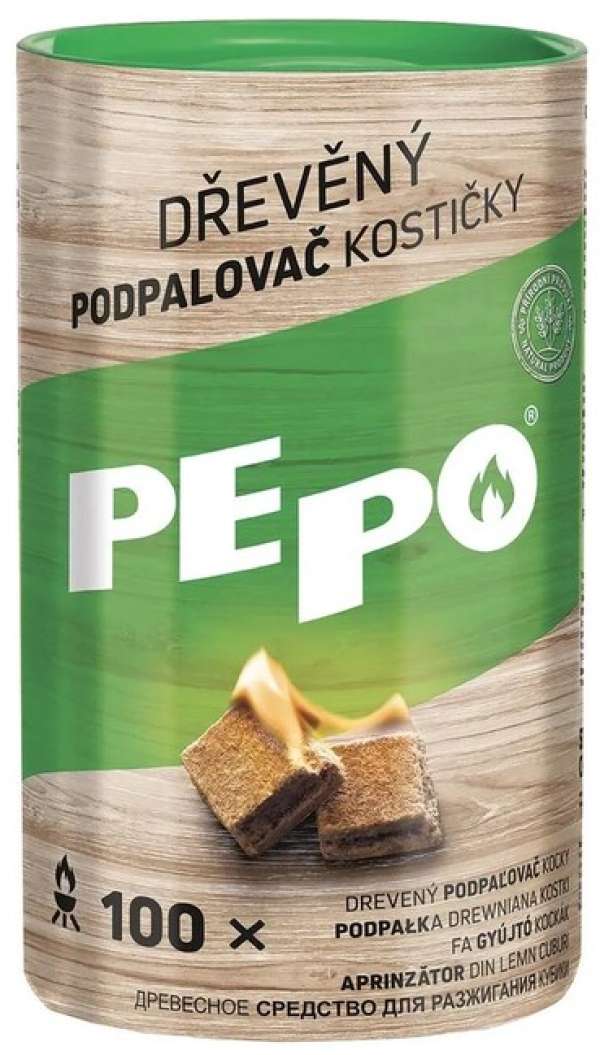 PE-PO fa öngyújtó kockák 100 db FSC