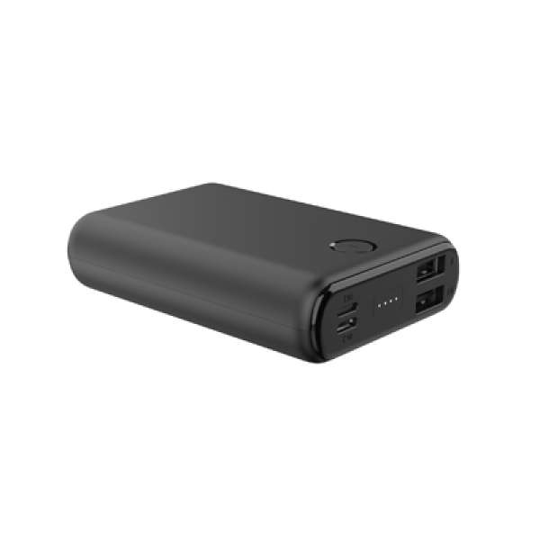 Origin Outdoors Powerbank 10 000 mAh kapacitással, fekete