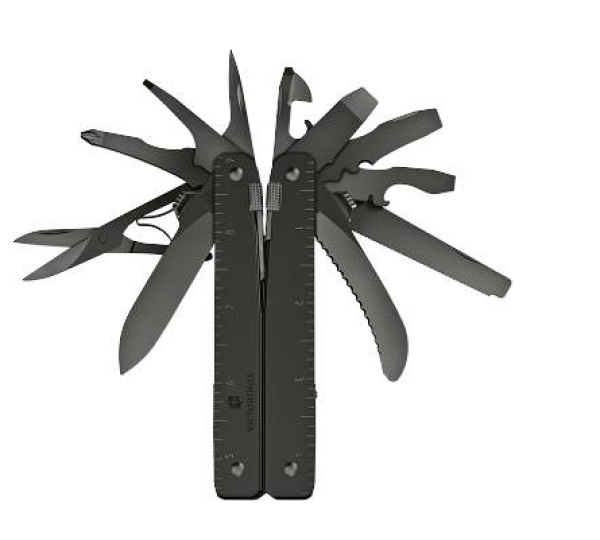 Victorinox Swiss Tool MXBS multifunkciós szerszám, fekete, 26 funkcióval