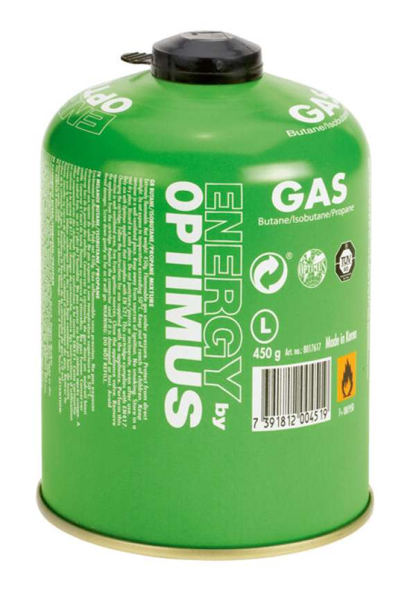 Optimus gázpatron 450g Bután/Izobután/Propán