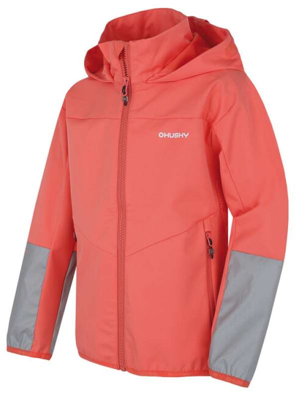Husky Kids softshell dzseki Sonny K rózsaszínű