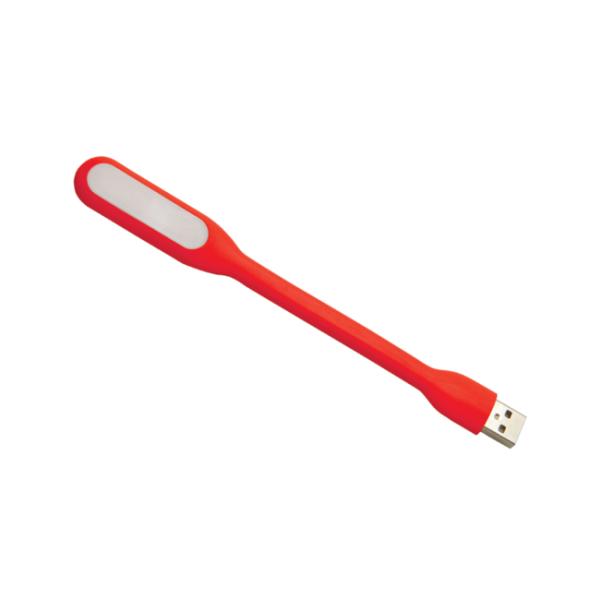 Baladeo PLR946 Gigi - LED USB zseblámpa, piros színű